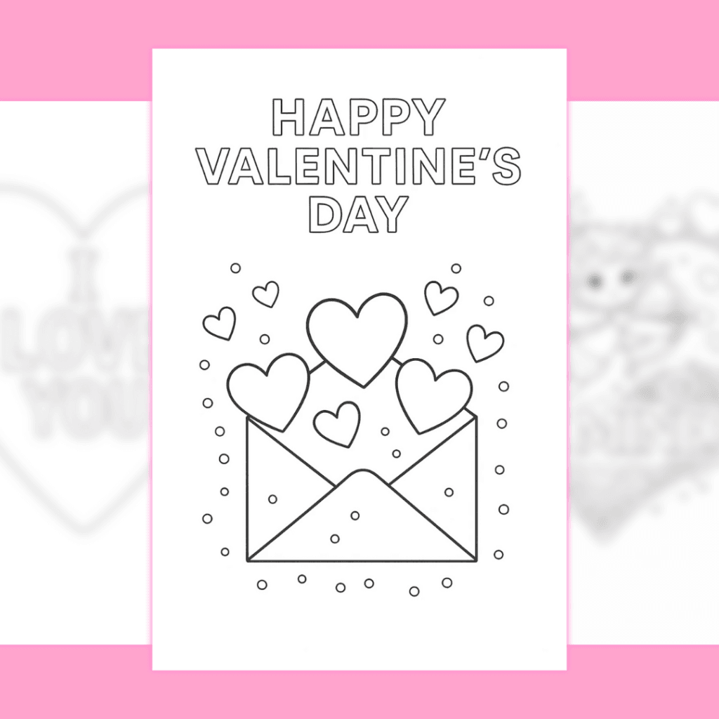 Check out our free Valentine's Day coloring pages.