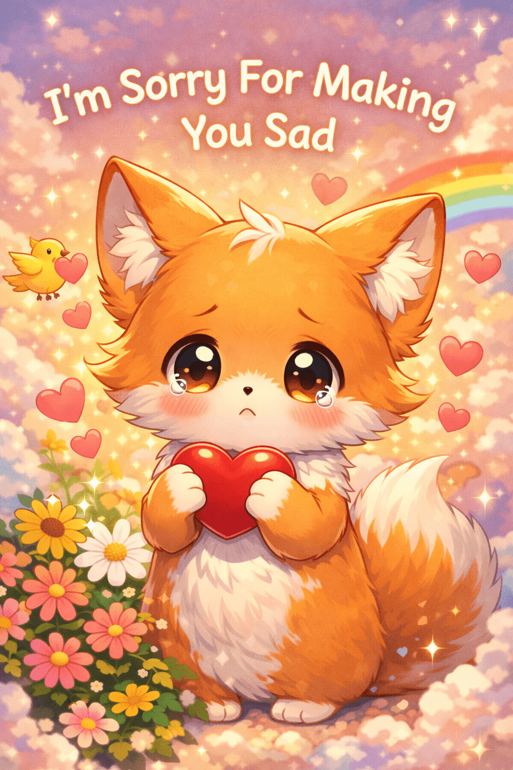 sorry for making you sad fox Ecard