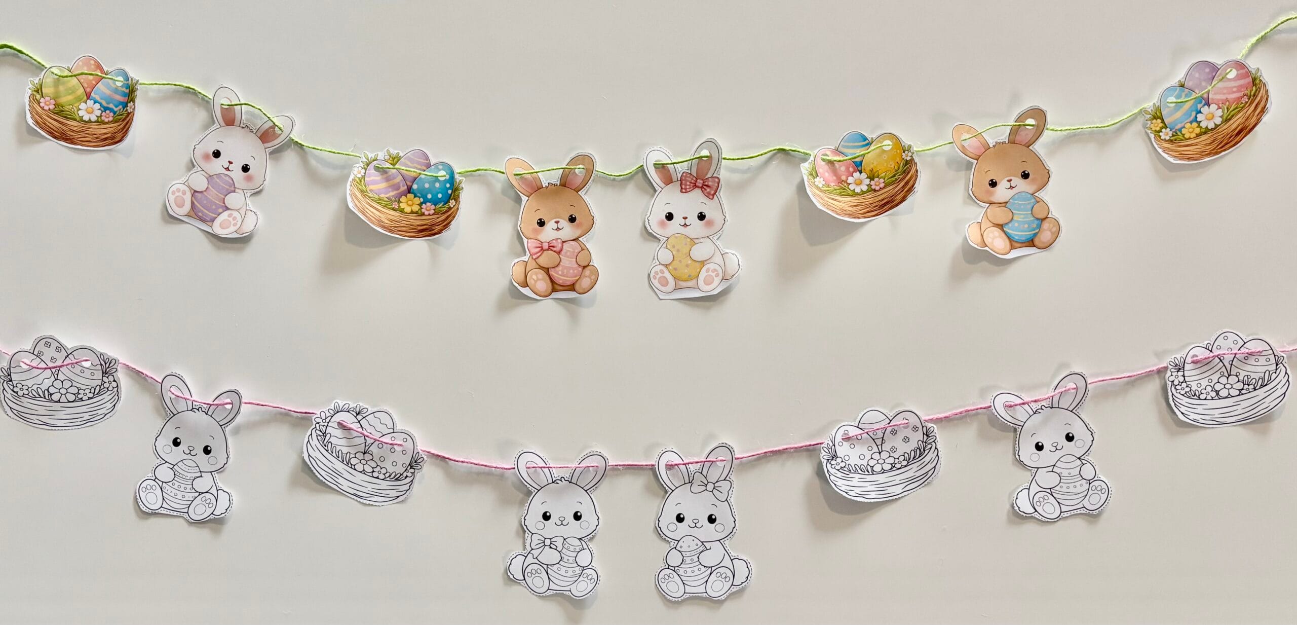 Super Simple Easter Garland Craft