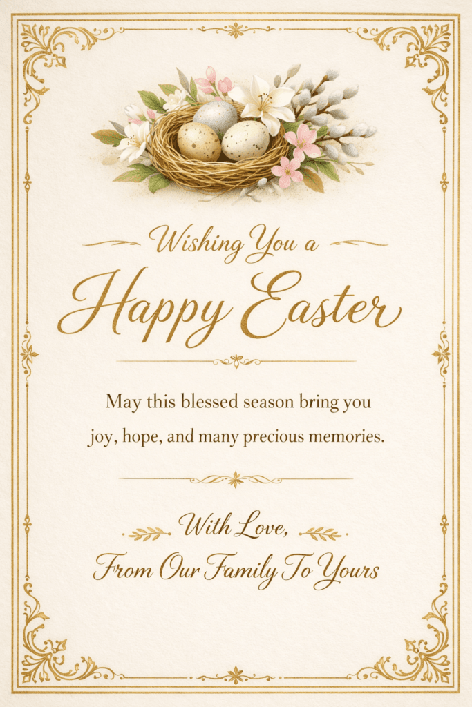 from our family to yours happy easter