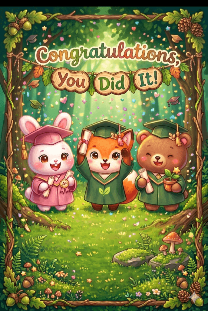 Congratulations, You Did It! Ecard
