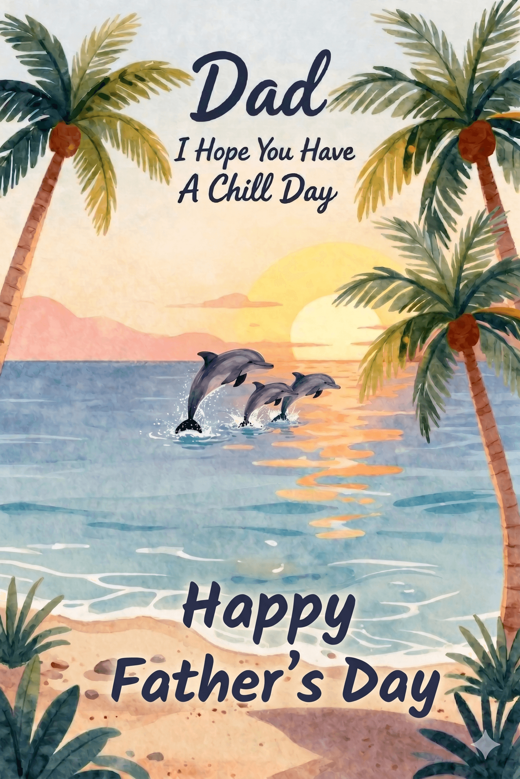 Hope You Have A Chill Day Father's Day Ecard