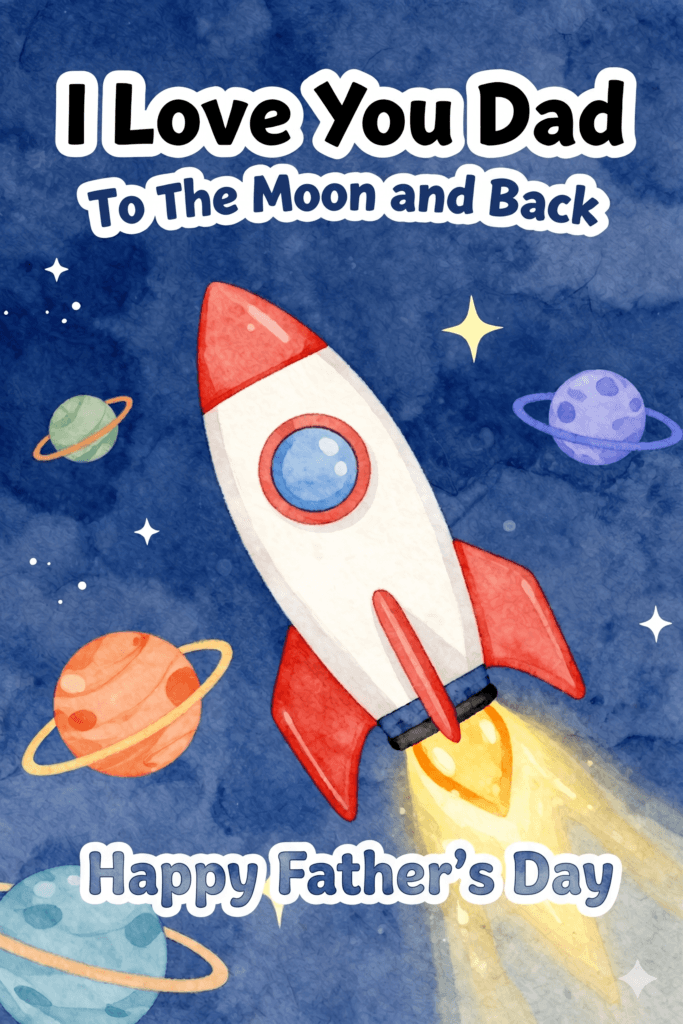 Love You To The Moon And Back Ecard