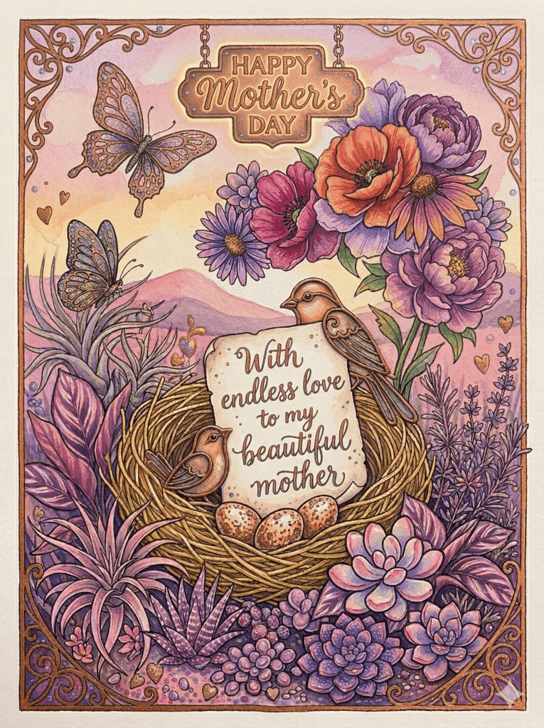 Mother's Day Ecard Endless Love to My Beautiful Mother