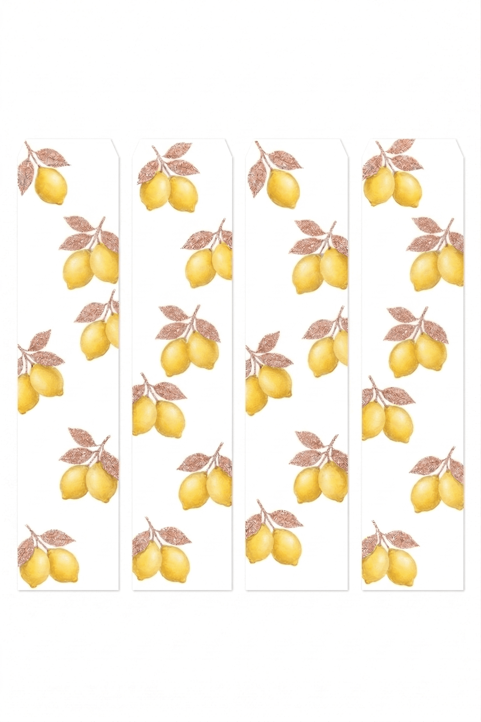 Lemon Bookmarks Printable