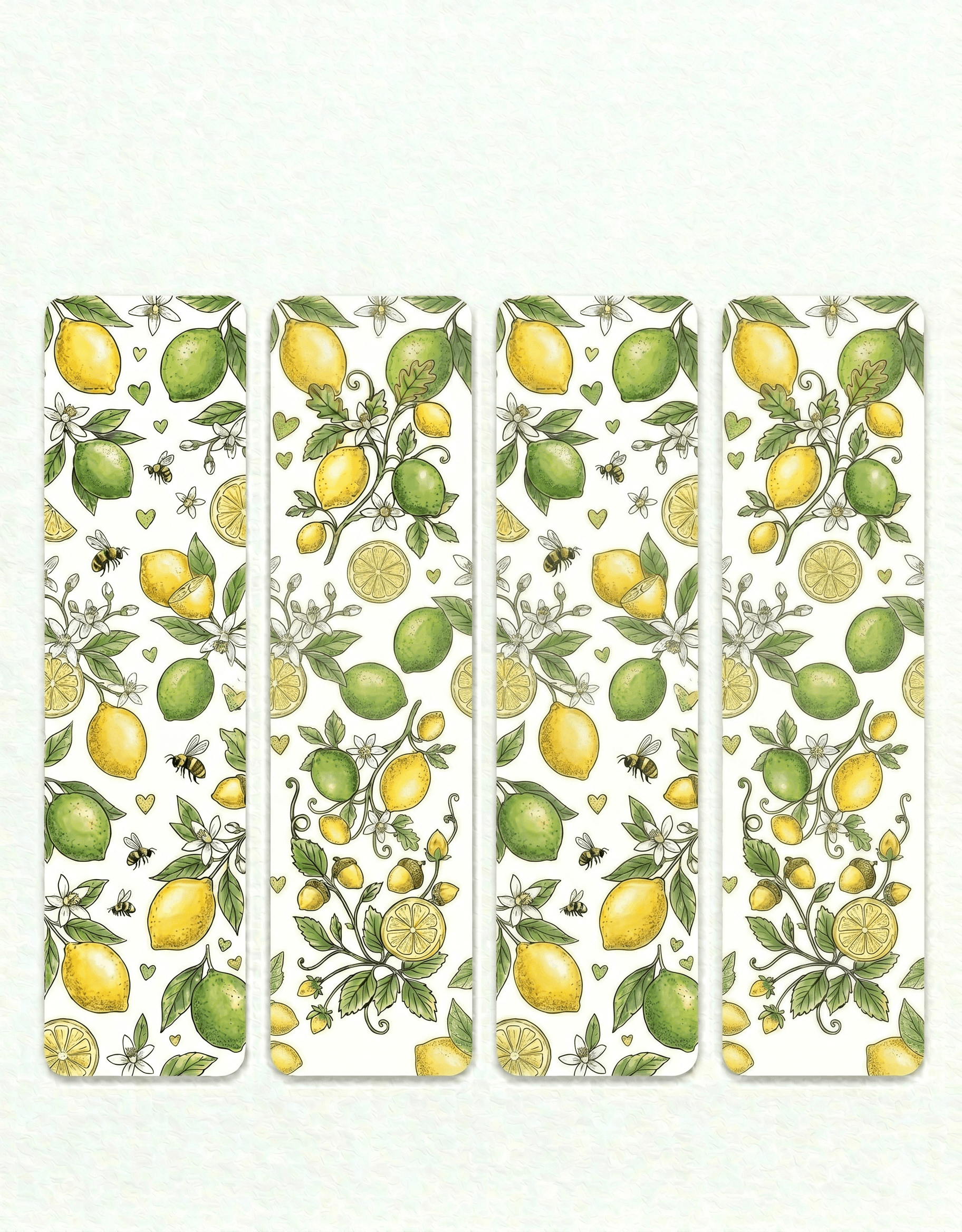 Lemon And Limes Bookmarks