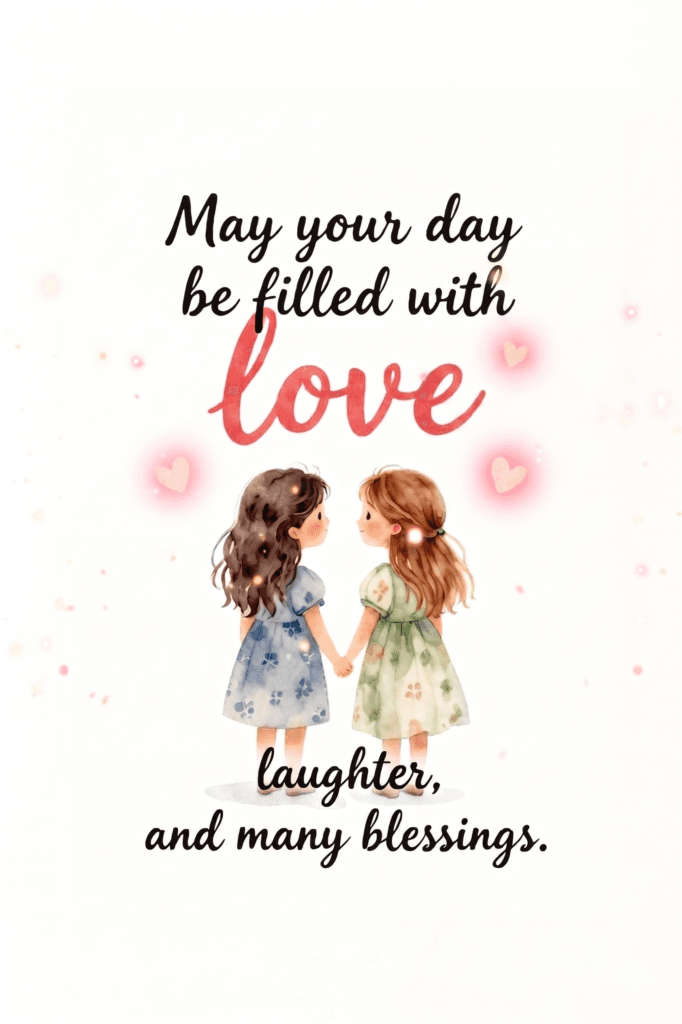 Love, Laughter, And Many Blessings Ecard