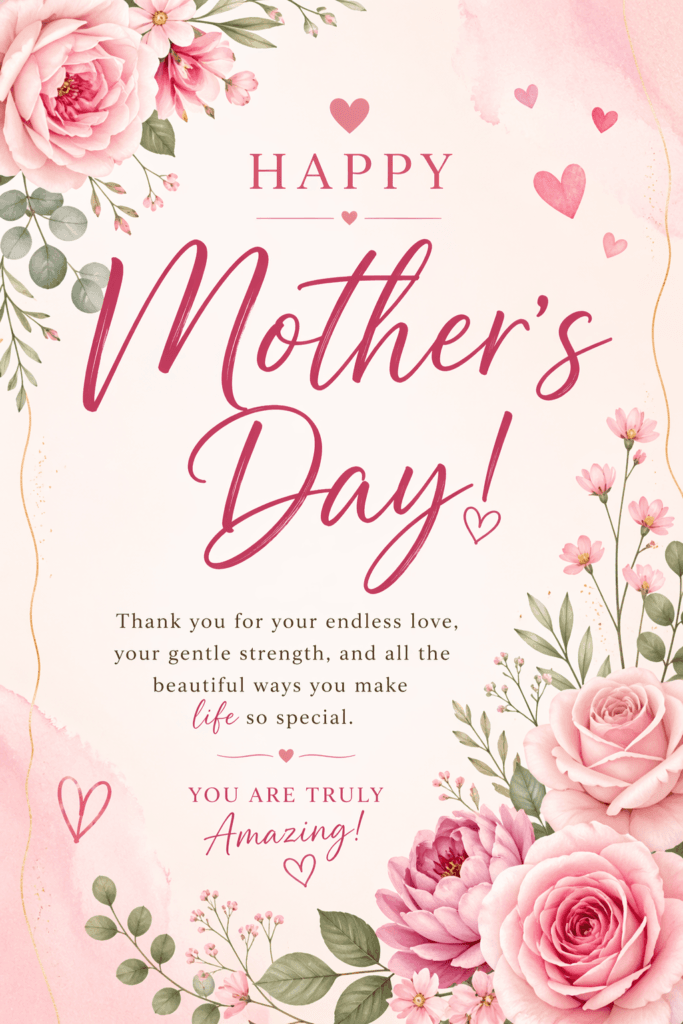 You Are Truly Amazing Mother's Day Ecard