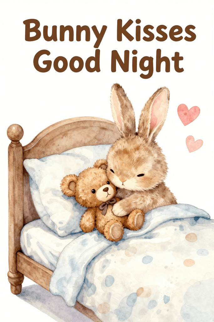 Bunny Kisses Good Night Ecard