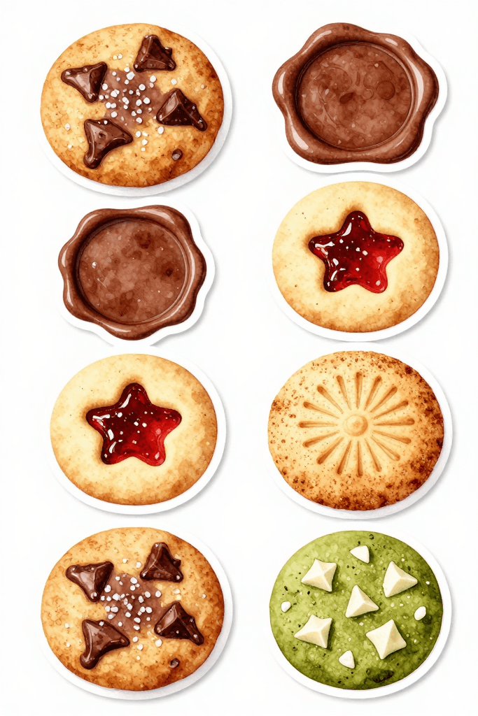 Cookie Seal Stickers Printable