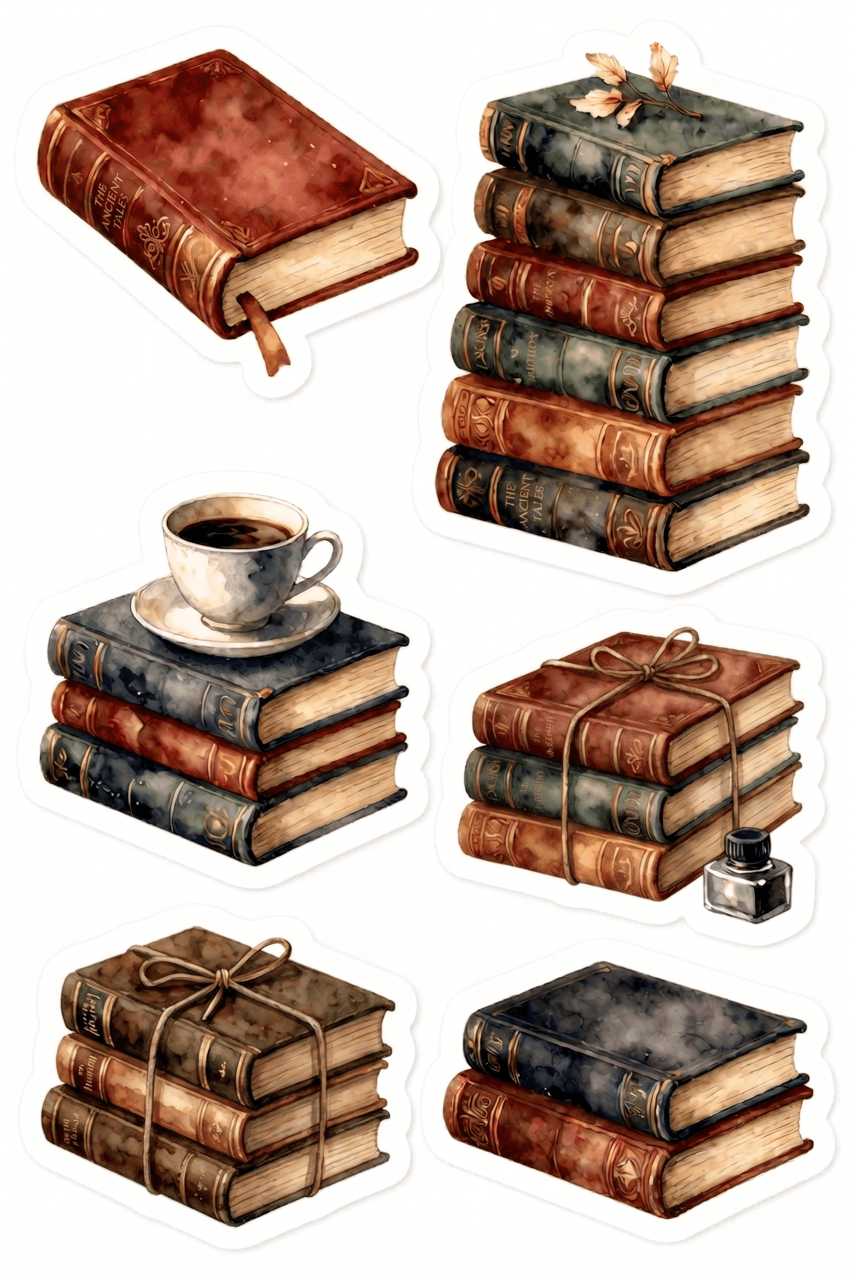 Decorative Book Stickers