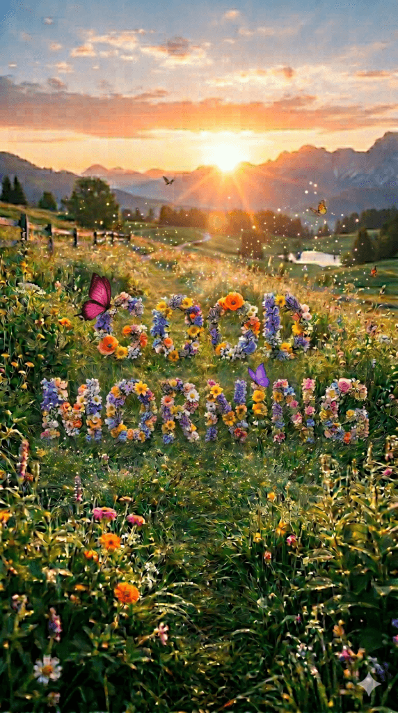 Good Morning Wildflowers Ecard