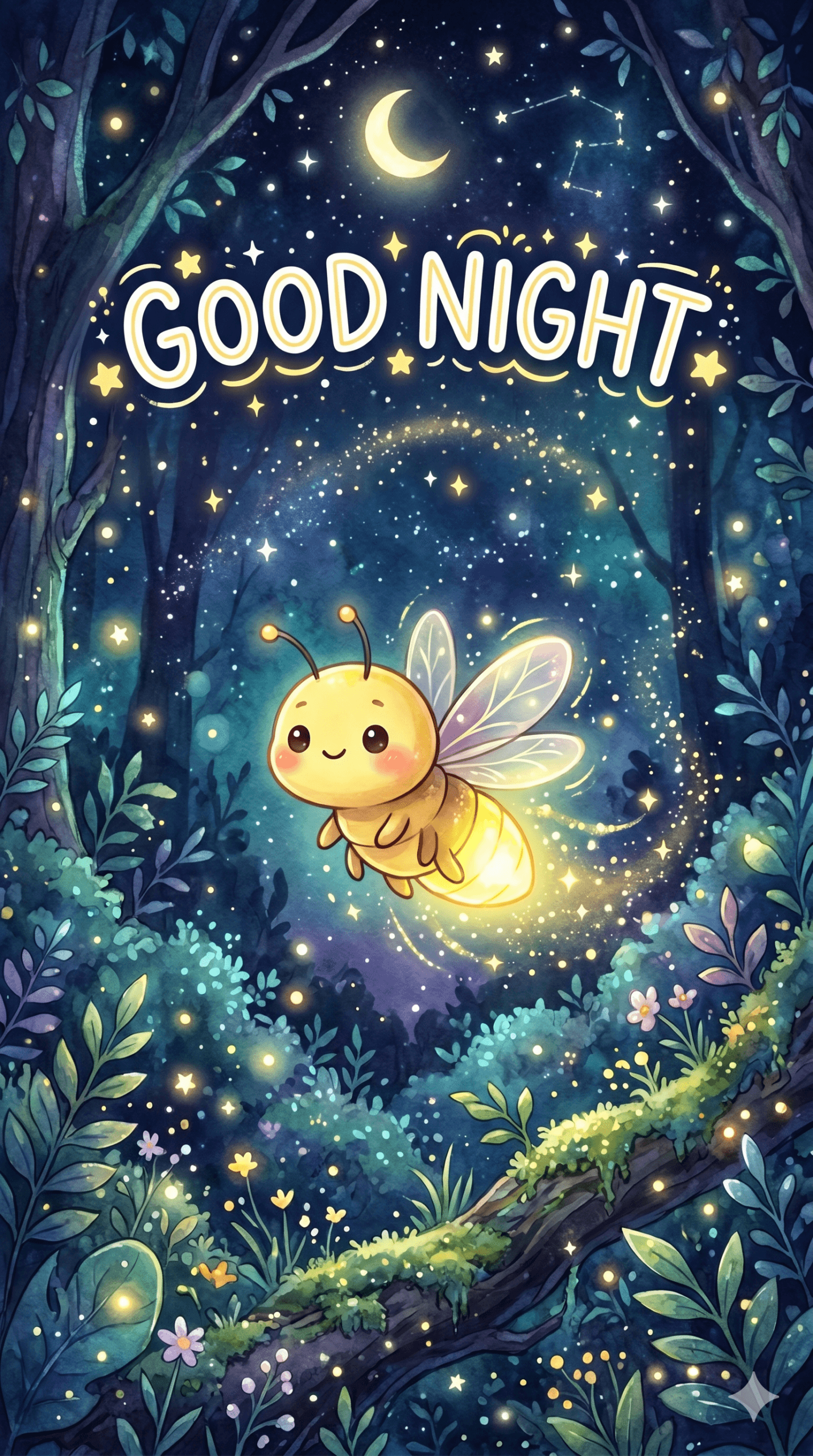 Good Night Firefly Ecard