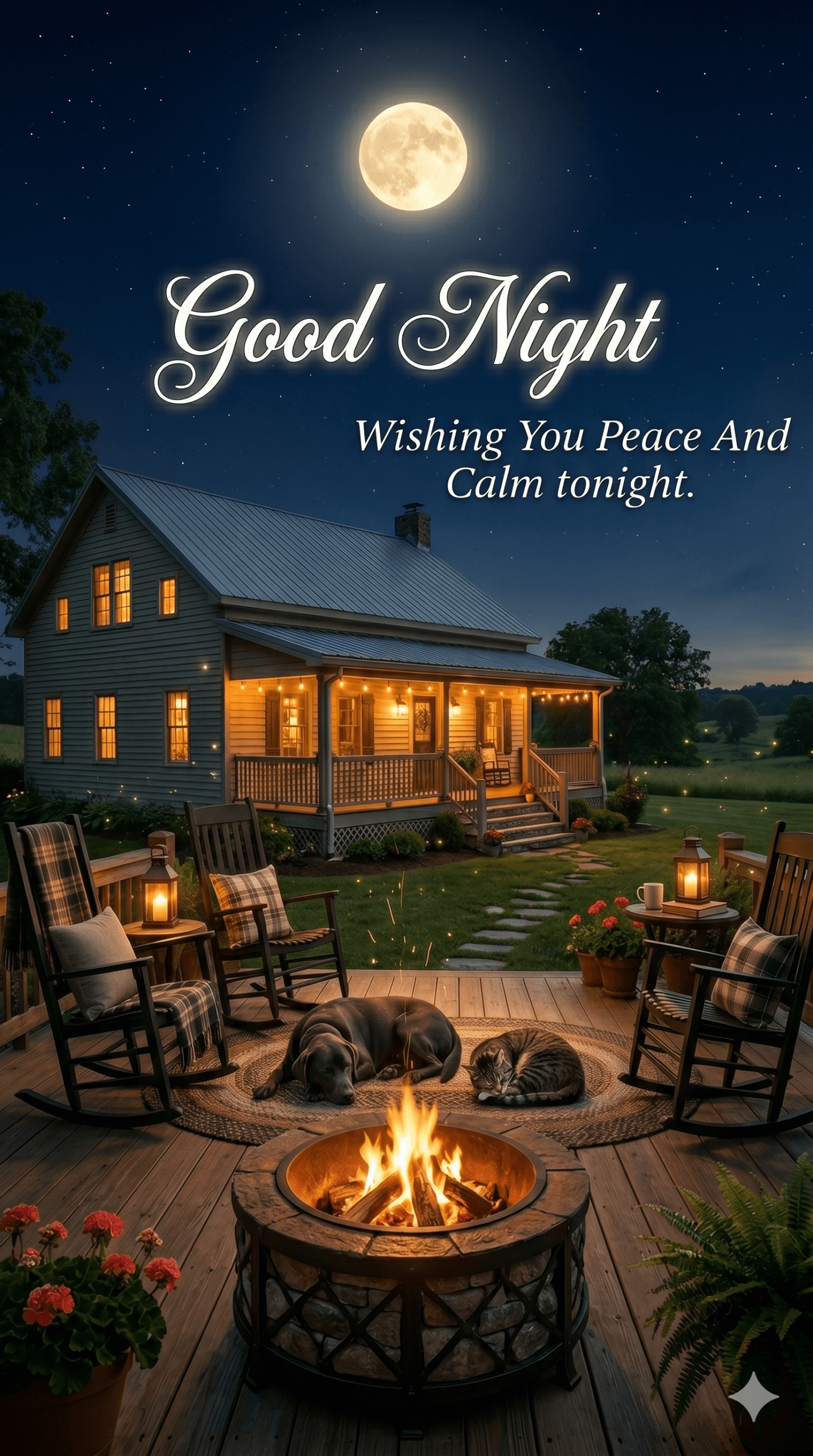 Wishing You Peace And Calm Ecard