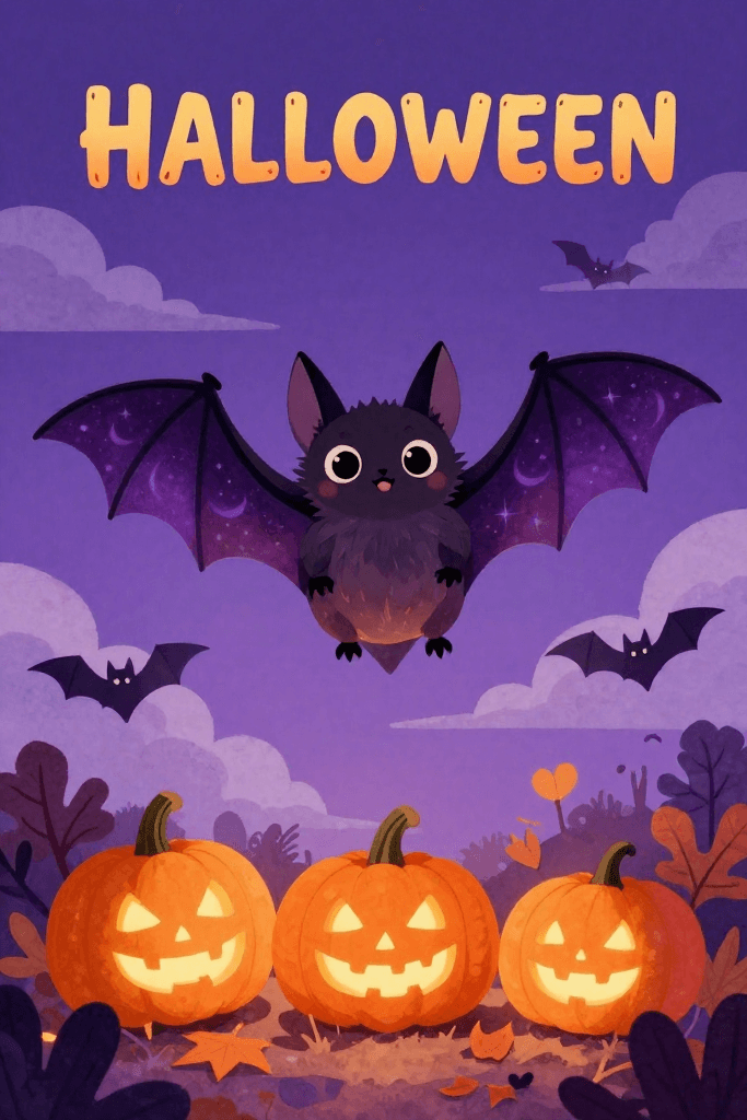 Halloween Bat Ecard