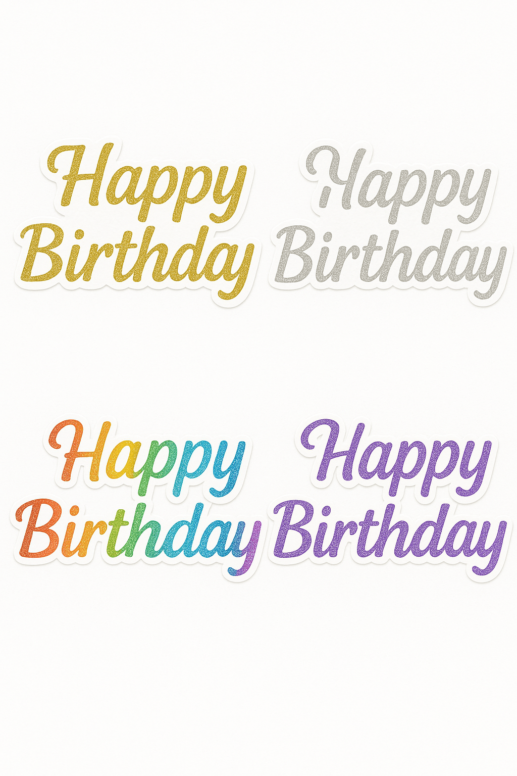 Happy Birthday Stickers Printable