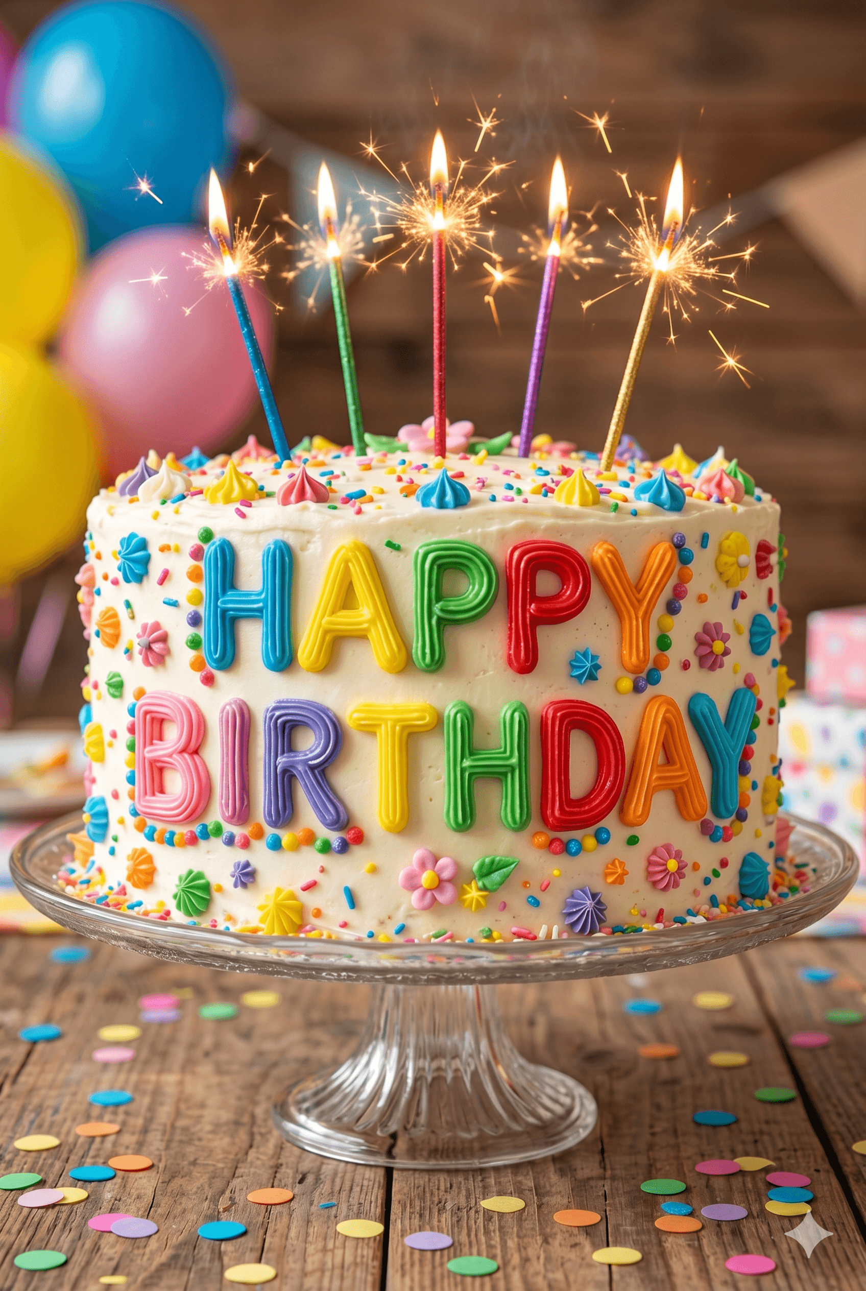 Happy Birthday Frosting Ecard
