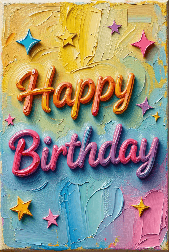 Happy Birthday Frosting Ecard