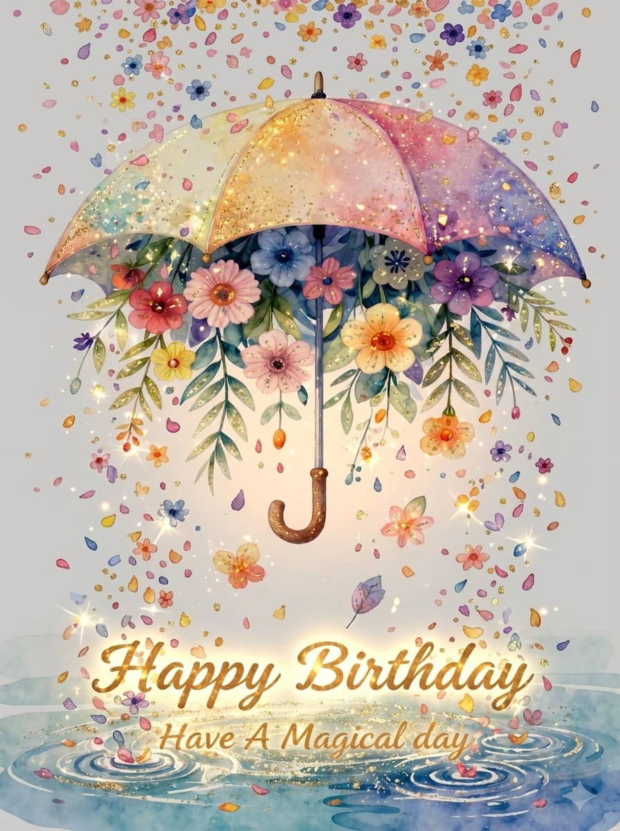 Happy Birthday Have A Magical Day Ecard