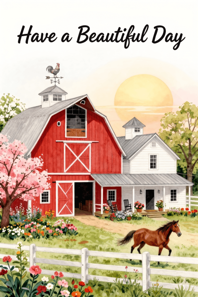 Have A Beautiful Day Farm Life Ecard
