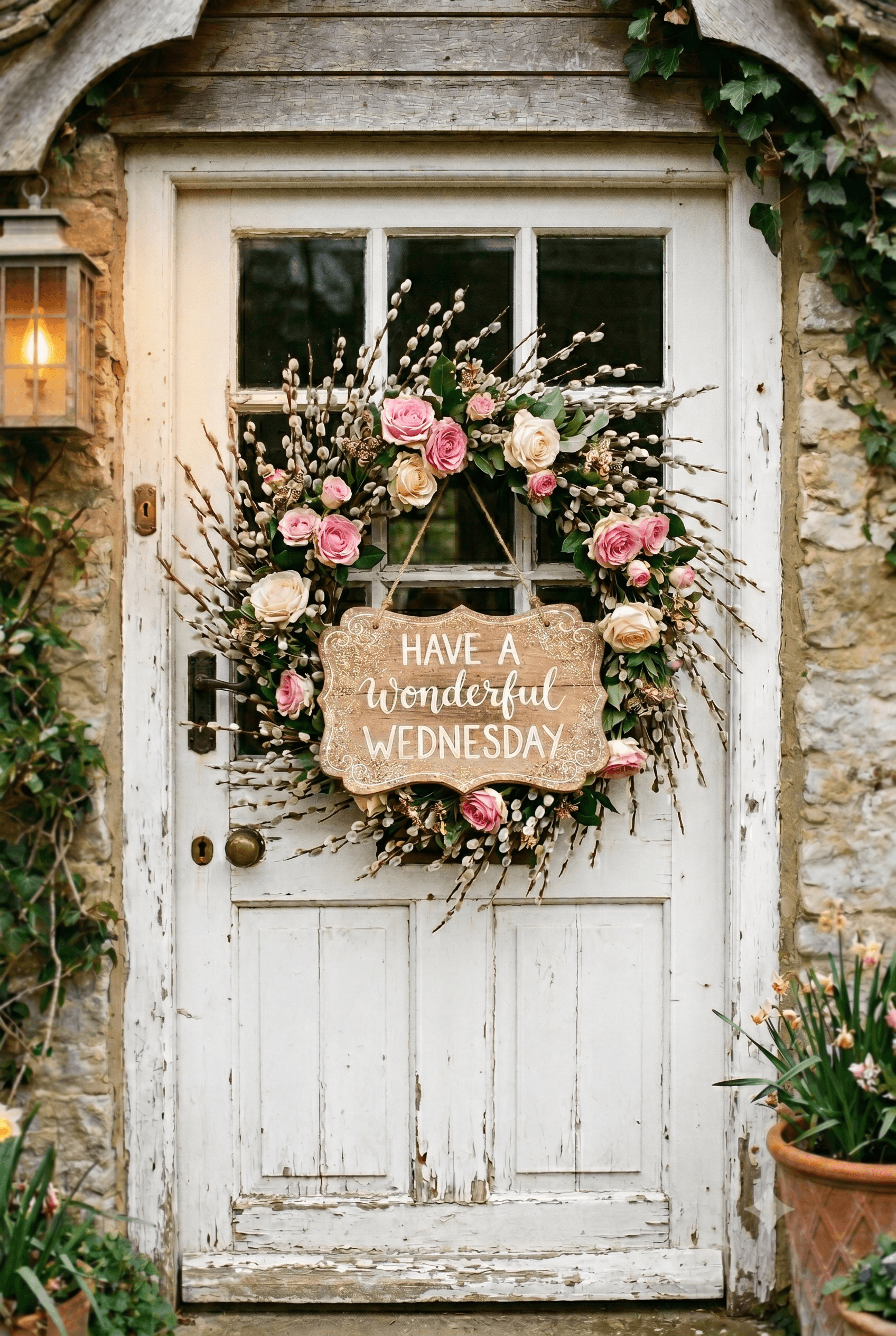 A Wonderful Wednesday Wreath Ecard