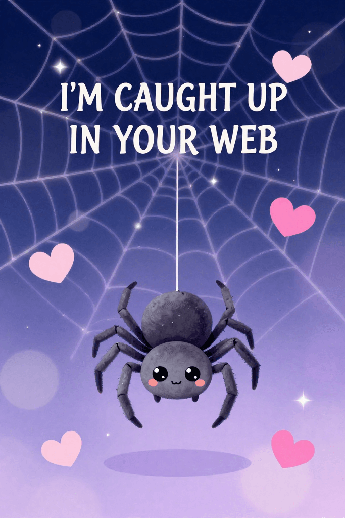 I’m Caught Up In Your Web Ecard