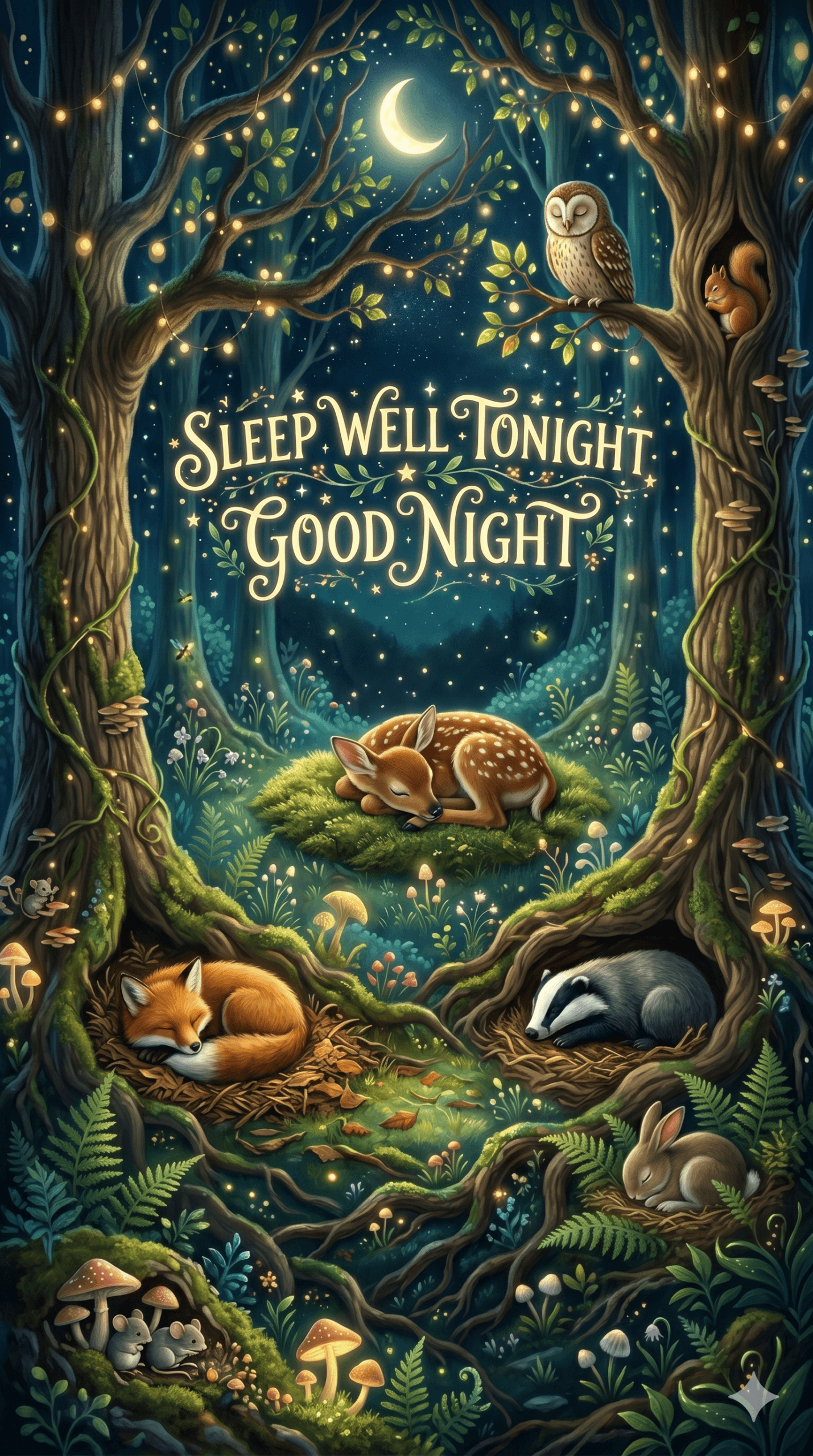 Sleep Well Tonight Ecard