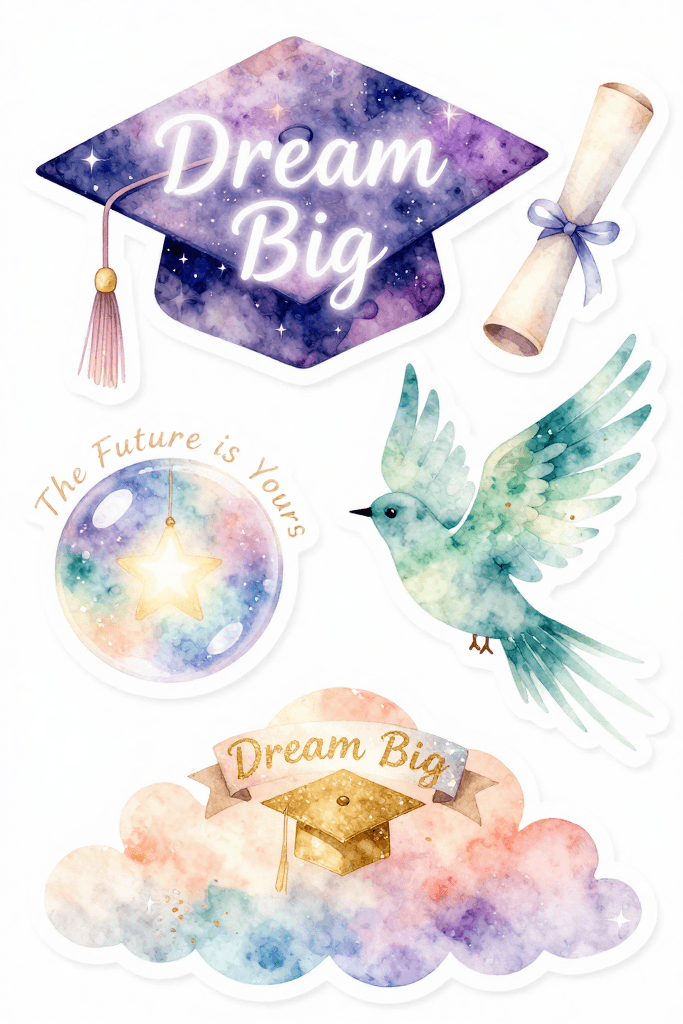 Dream Big Stickers Printable