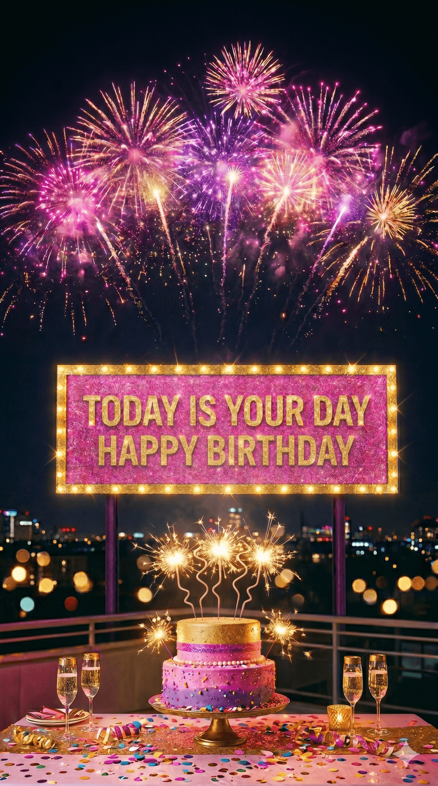 Today Is Your Day Happy Birthday Ecard