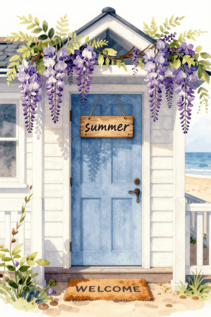 Welcome Summer Cottage Ecard