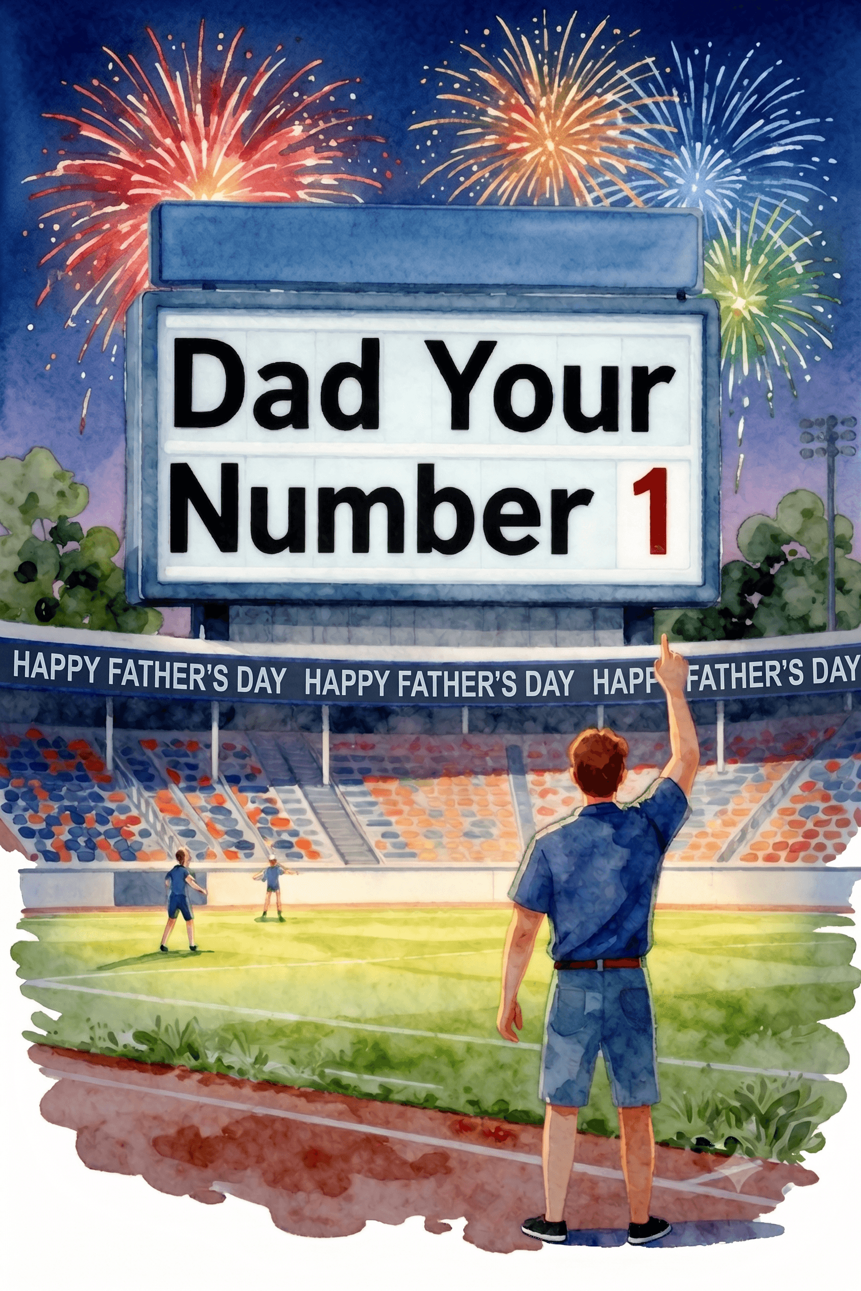 Number 1 Ecard