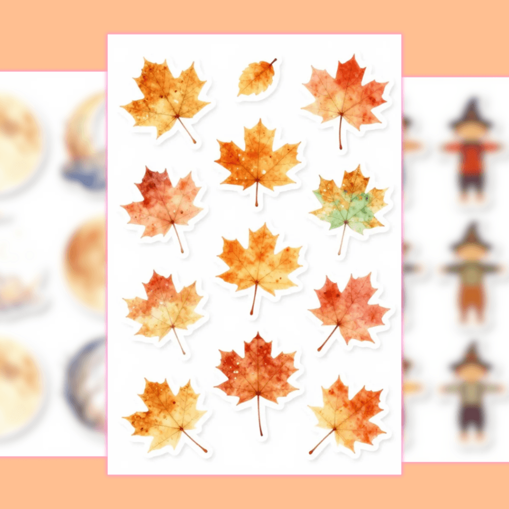 Fall Stickers Preview