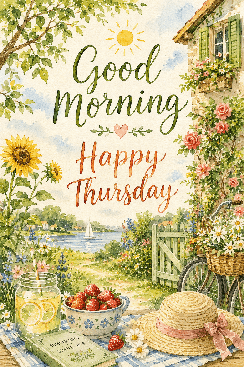 Good Morning Happy Thursday Ecard