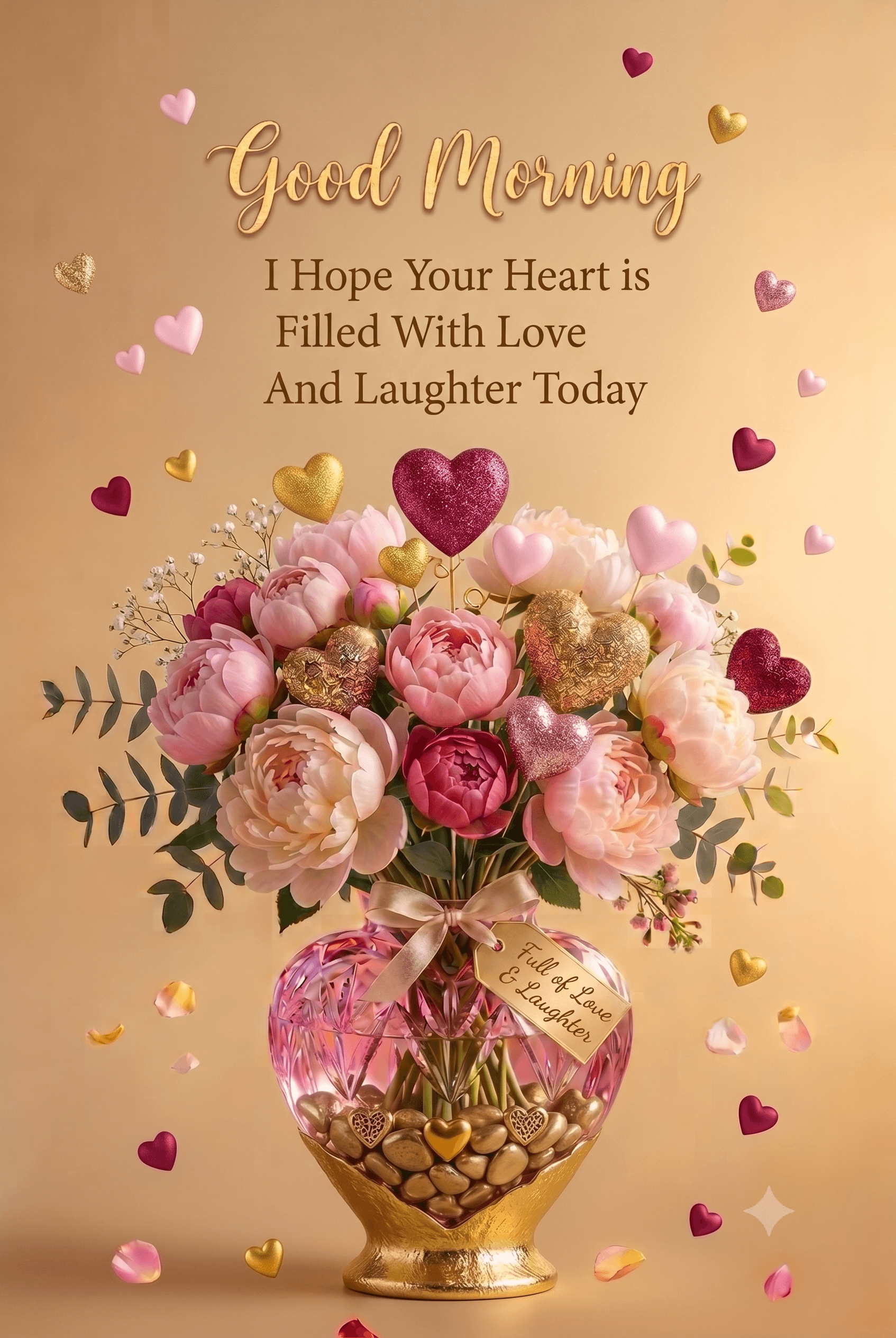 Heart Full Of Love And Laughter Good Morning Ecard