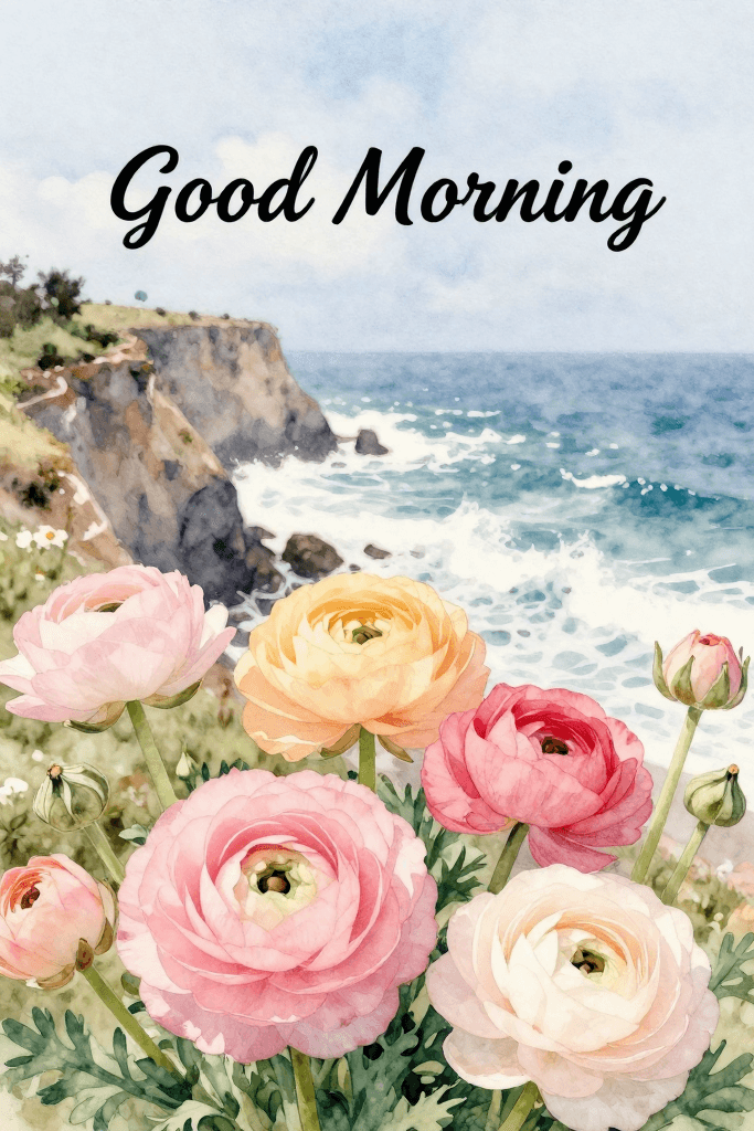 Good Morning Ocean View Ecard