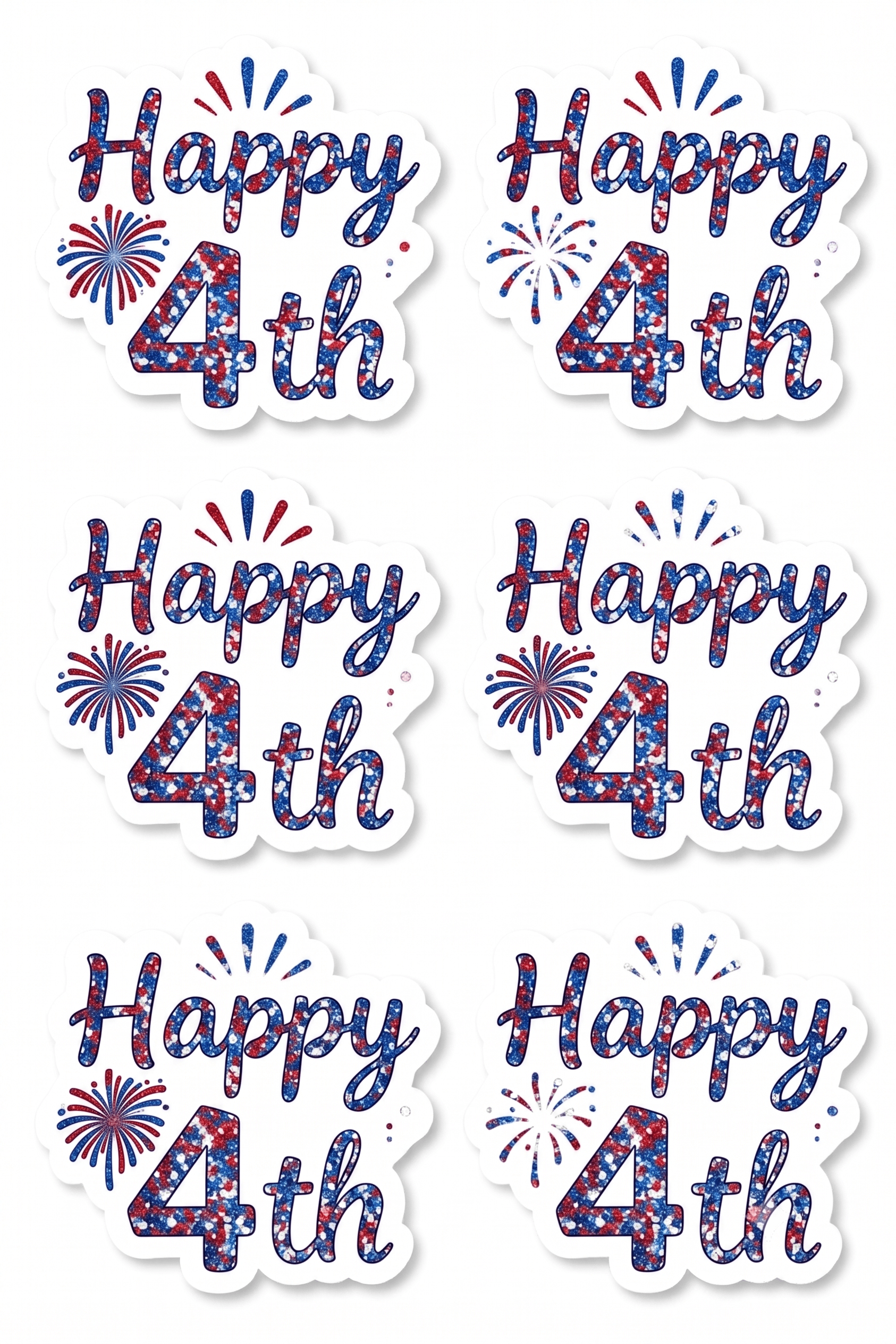 4th Of July Stickers Printable 2