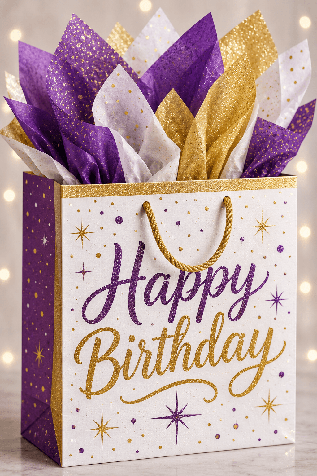 Happy Birthday Gift Bag Ecard