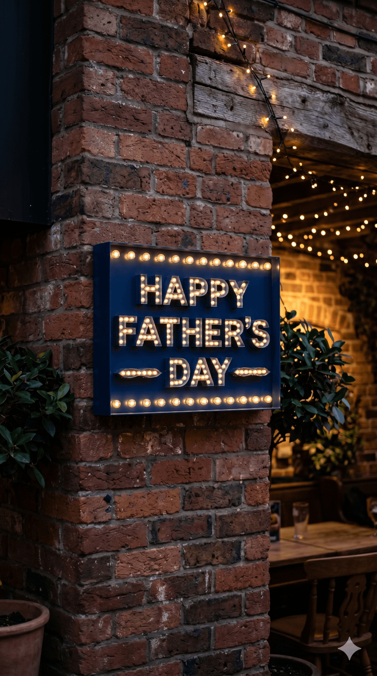 Happy Father's Day Sign Ecard