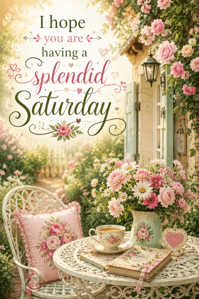 I Hope You Are Having A Splendid Saturday Ecard