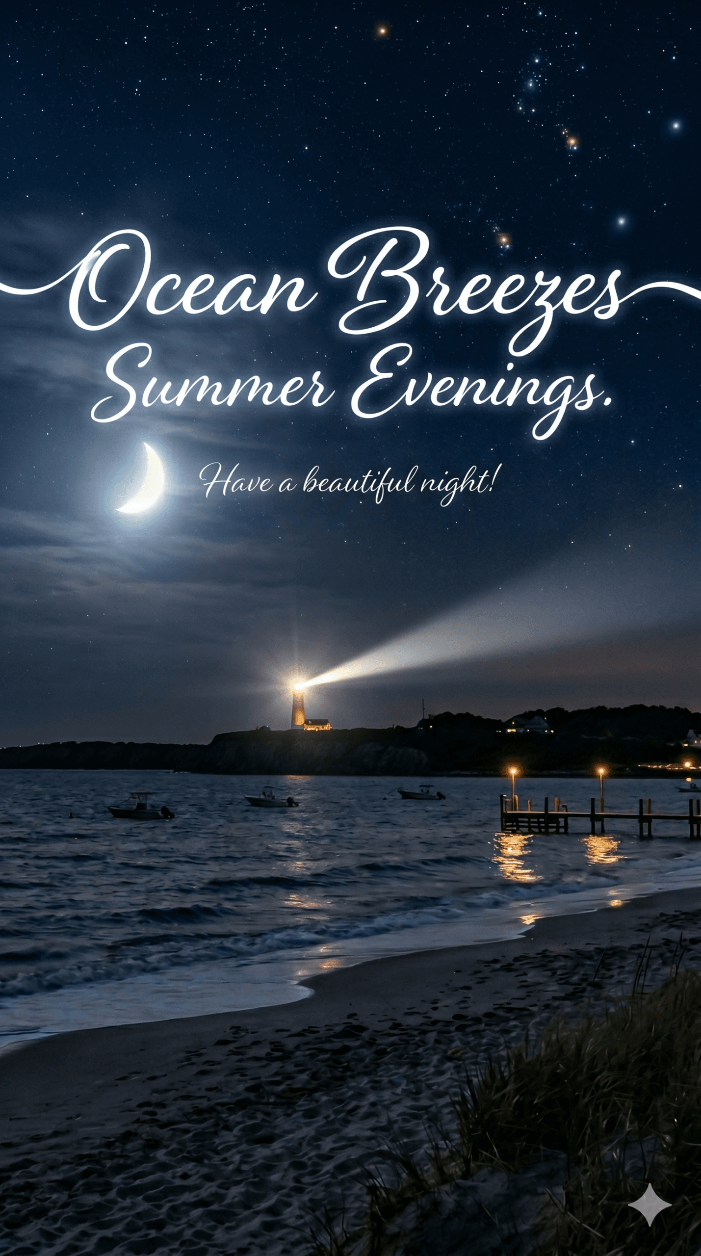Ocean Breezes Summer Evenings Ecard