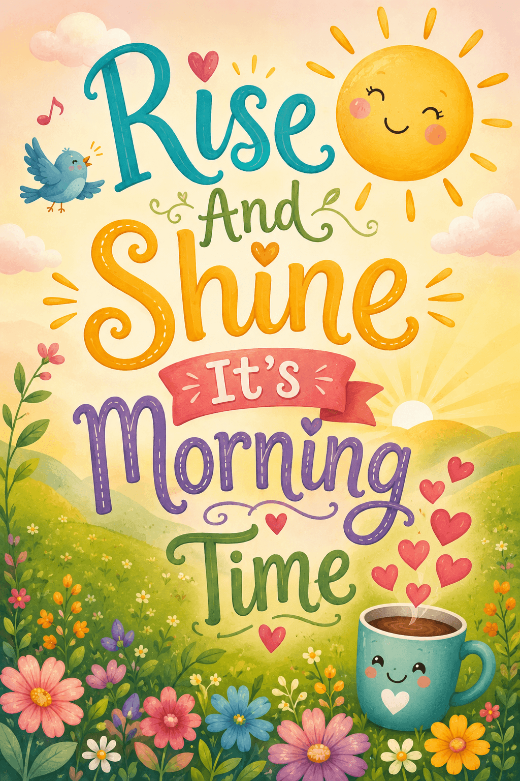 Rise And Shine It's Morning Time Ecard