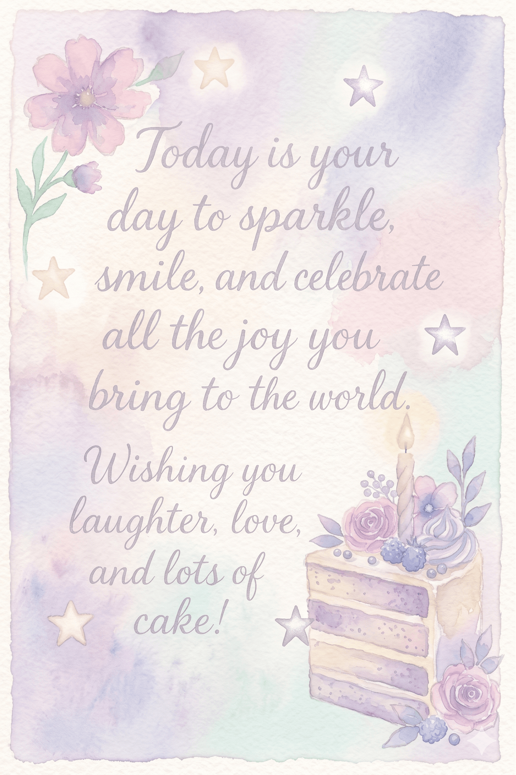 Today Is Your Day To Sparkle Ecard