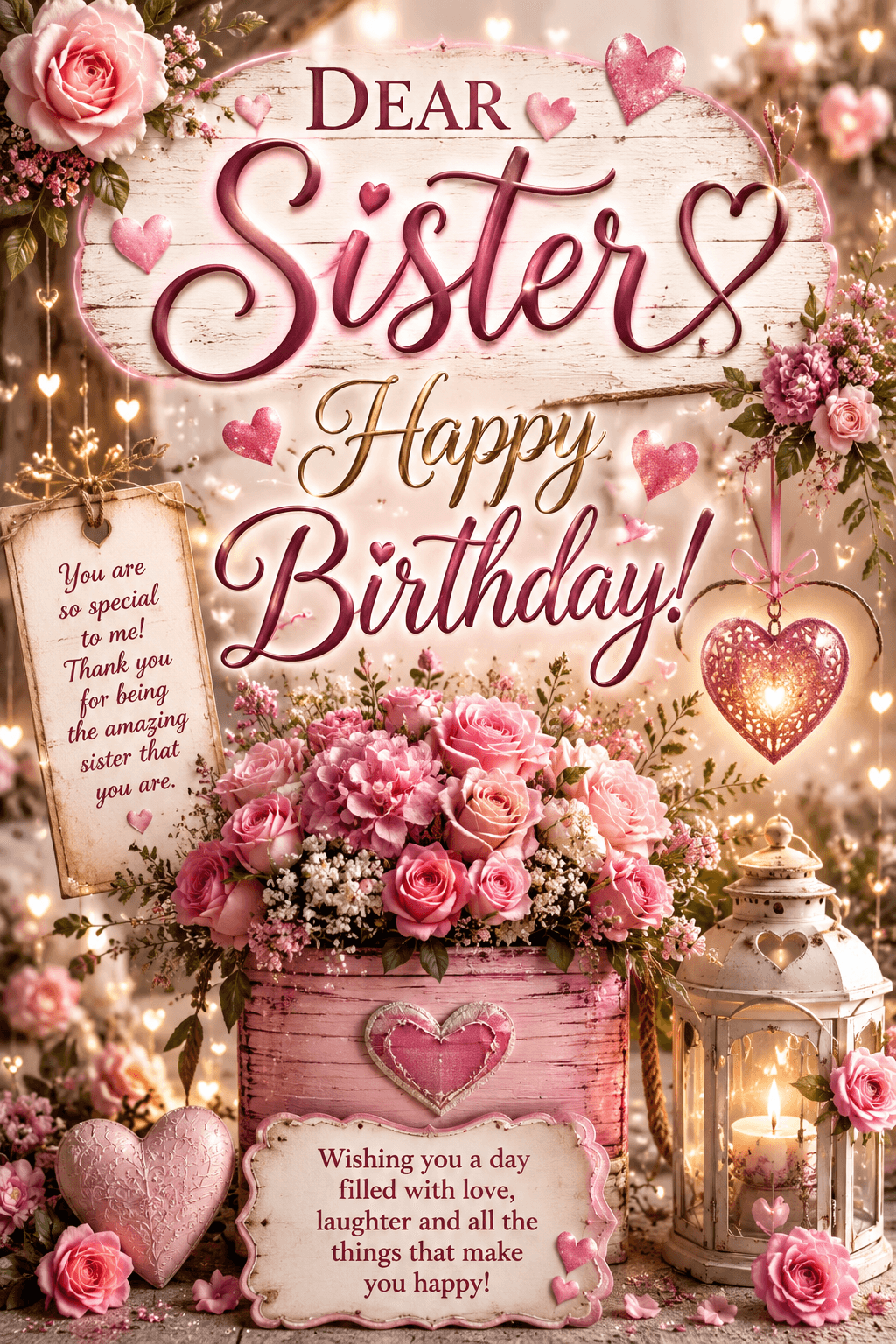 Dear Sister Ecard