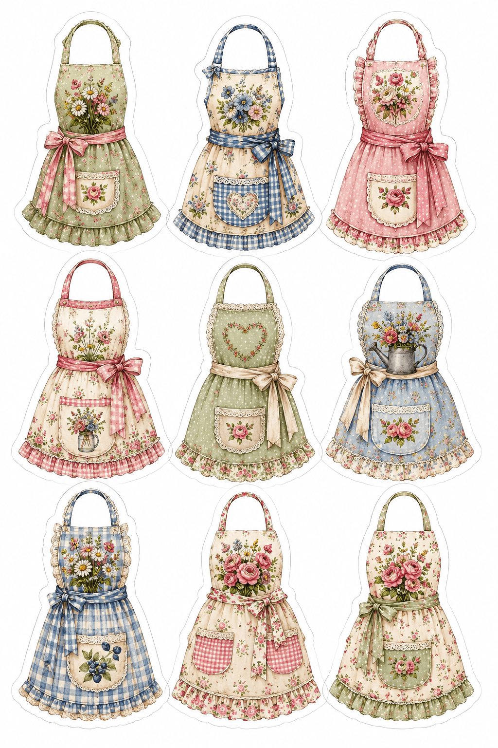 Apron Stickers Printable