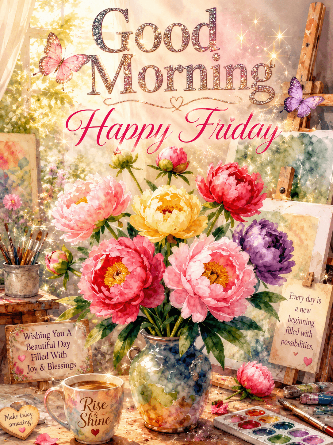 Good Morning Happy Friday Ecard