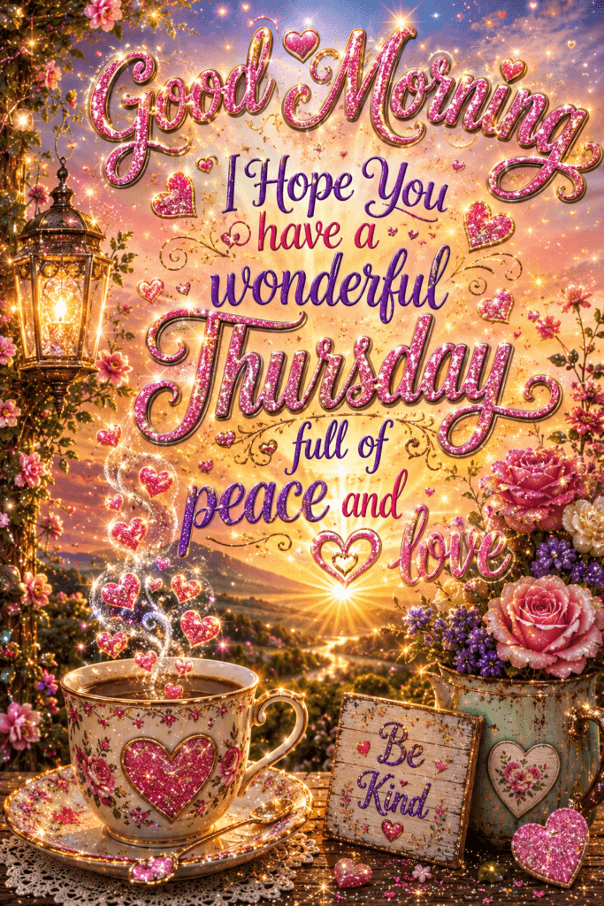 Good Morning Wonderful Thursday Ecard