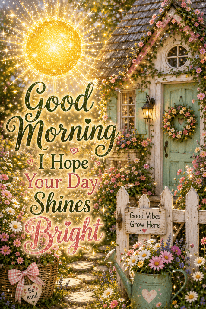 Good Morning I Hope Your Day Shine Bright Ecard