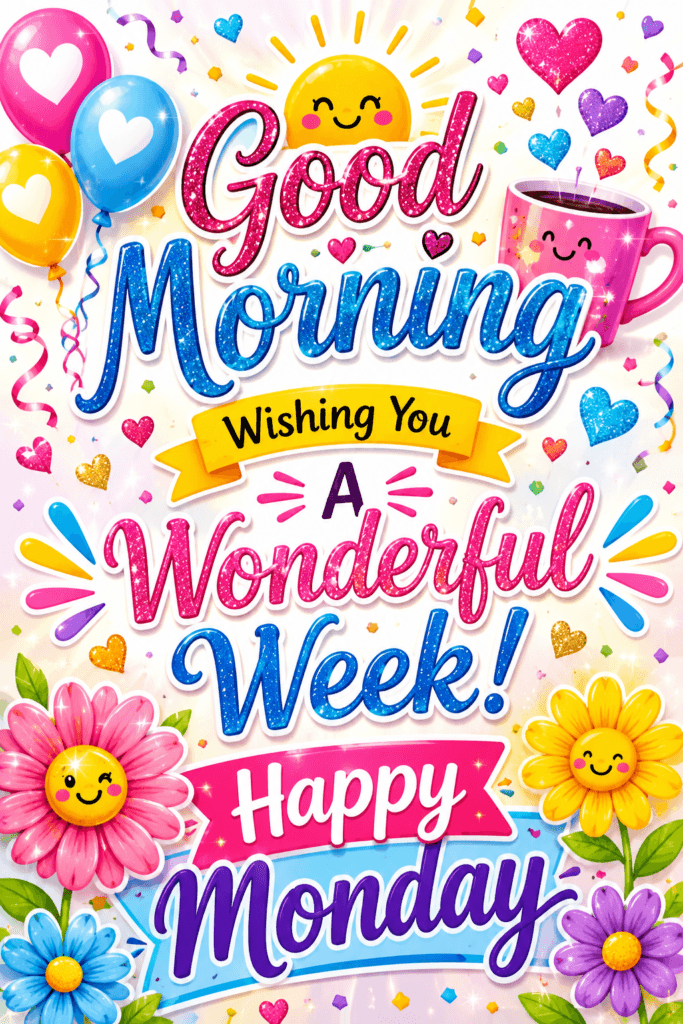 Good Morning Happy Monday Ecard