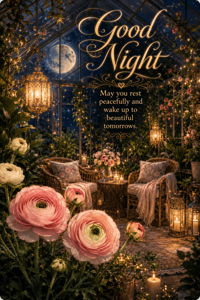 Good Night Rest Peacefully Ecard
