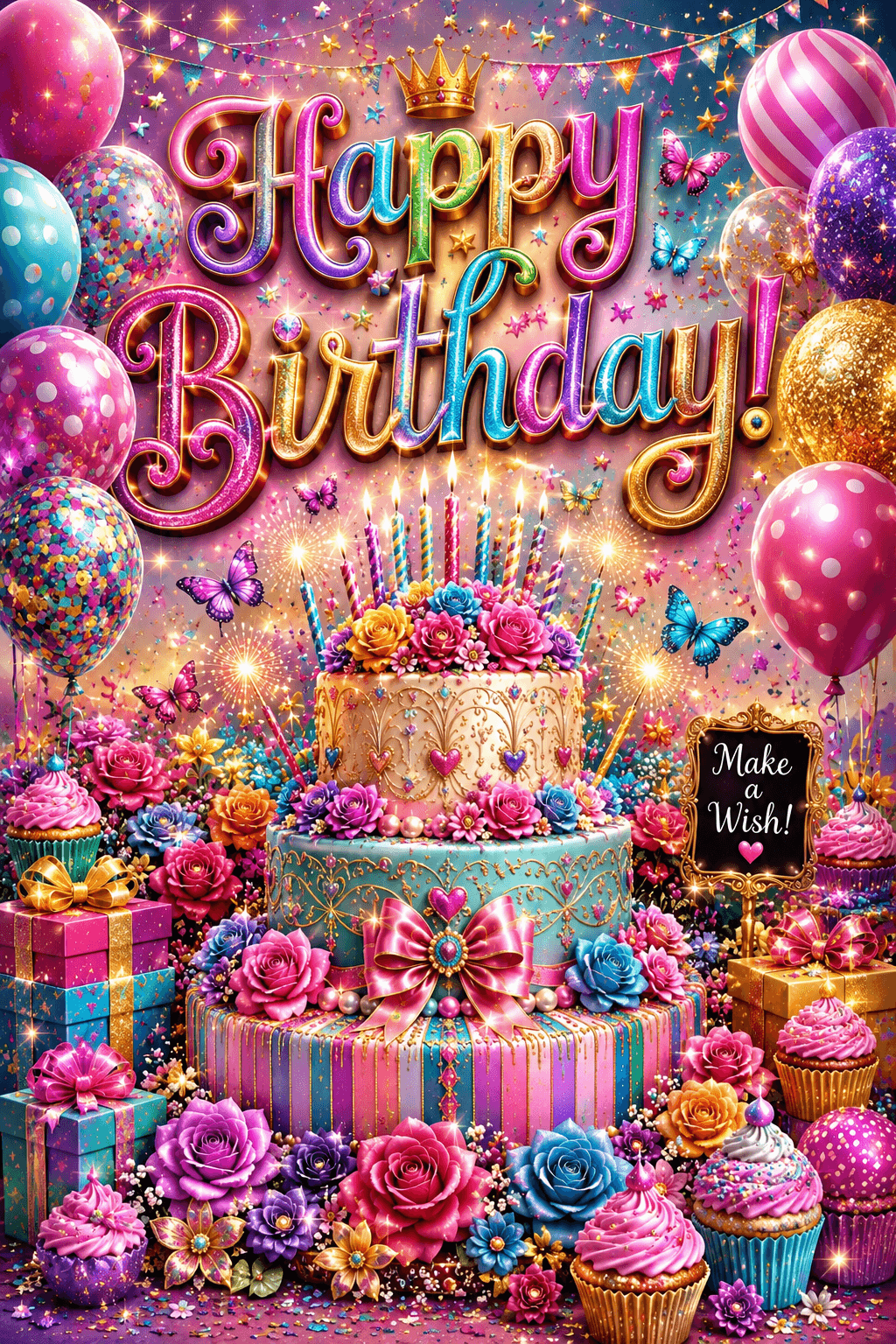 Happy Birthday Make A Wish Ecard